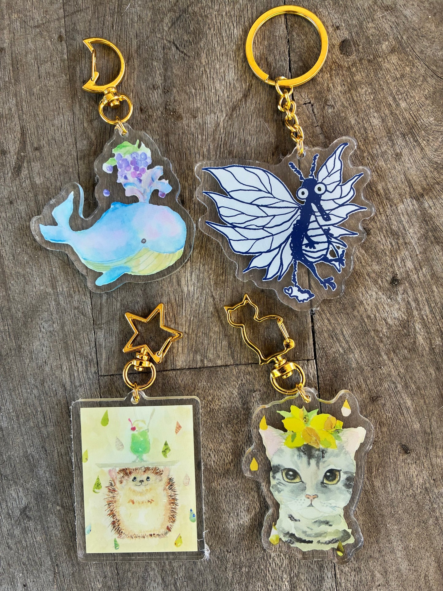 Key chain ( cream soda raindrops)