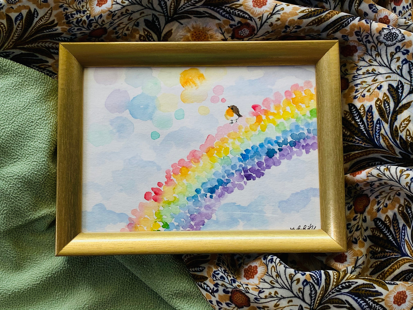 Rainbow of flower