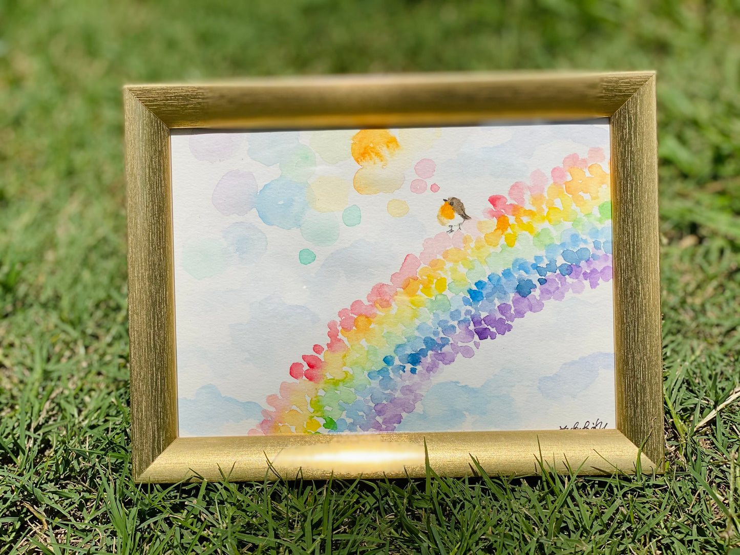 Rainbow of flower