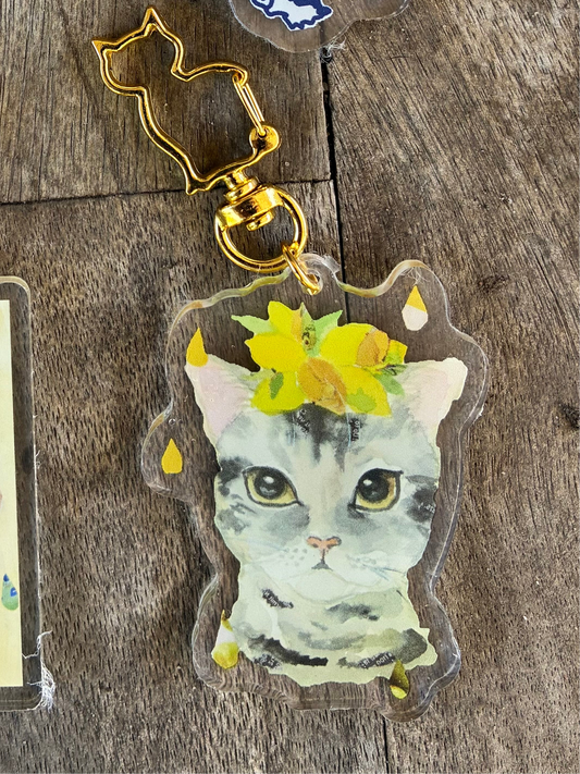 Key chain ( lemonade raindrops)