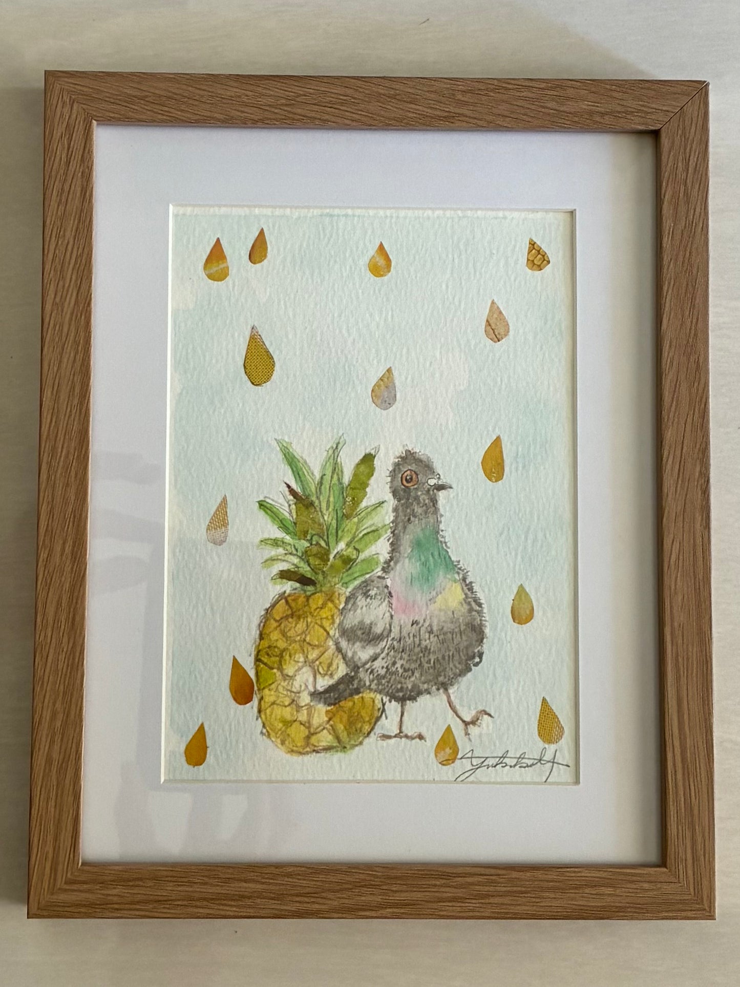 Pineapple juice raindrops, 2025