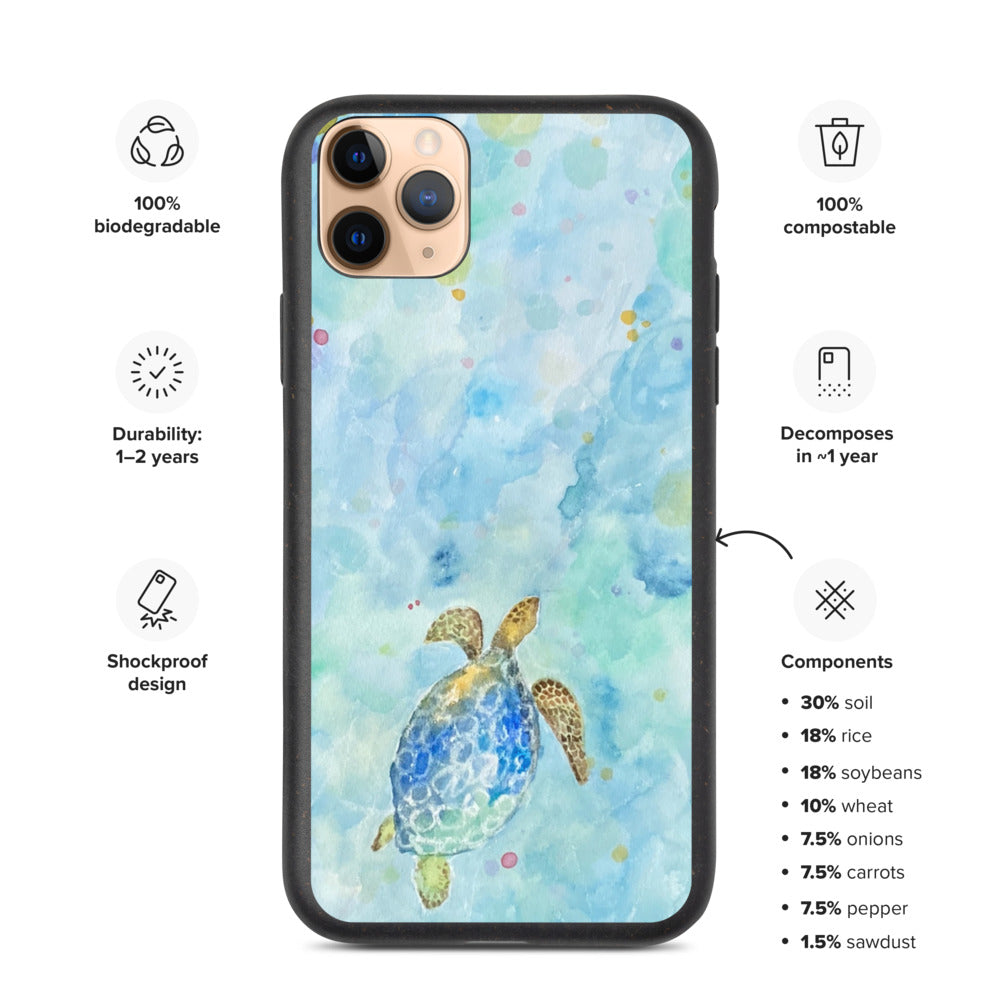 Biodegradable phone case　’Sparkle'