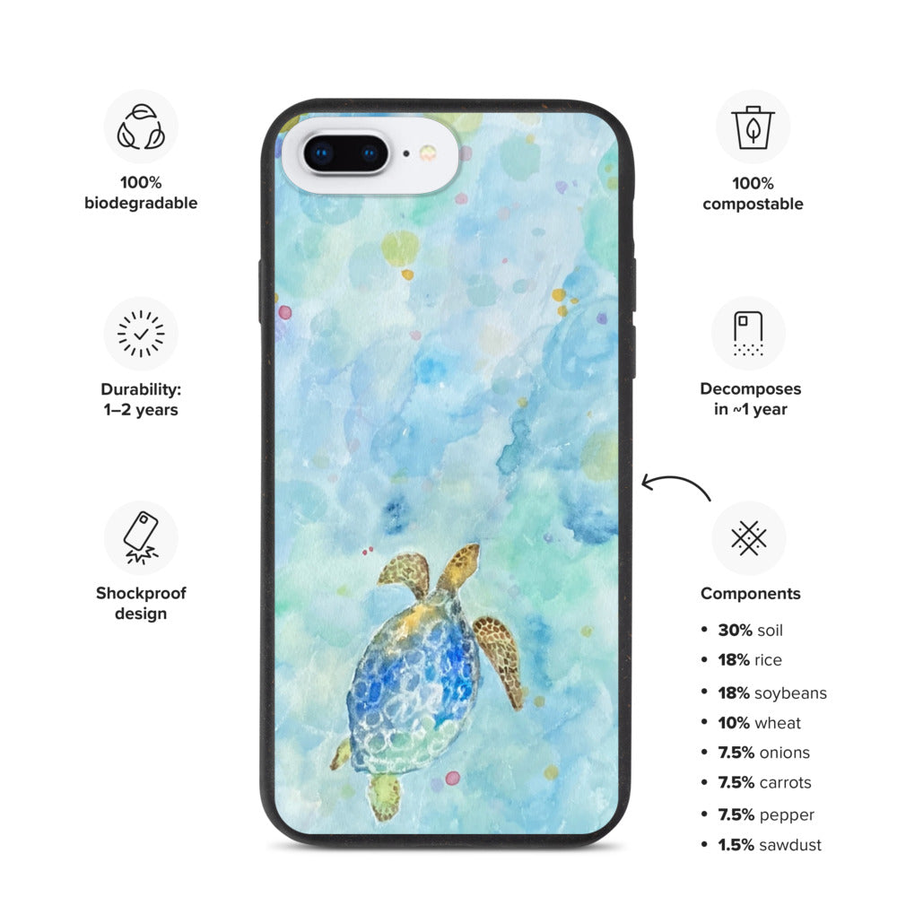 Biodegradable phone case　’Sparkle'