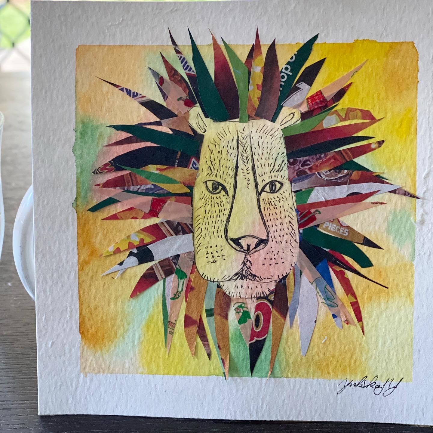 King of the jungle (TSUGI Art) Not for sale