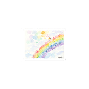 Open image in slideshow, Rainbow of flower Sticker
