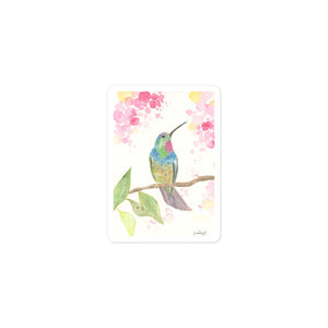 Open image in slideshow, hummingbird 華 Sticker
