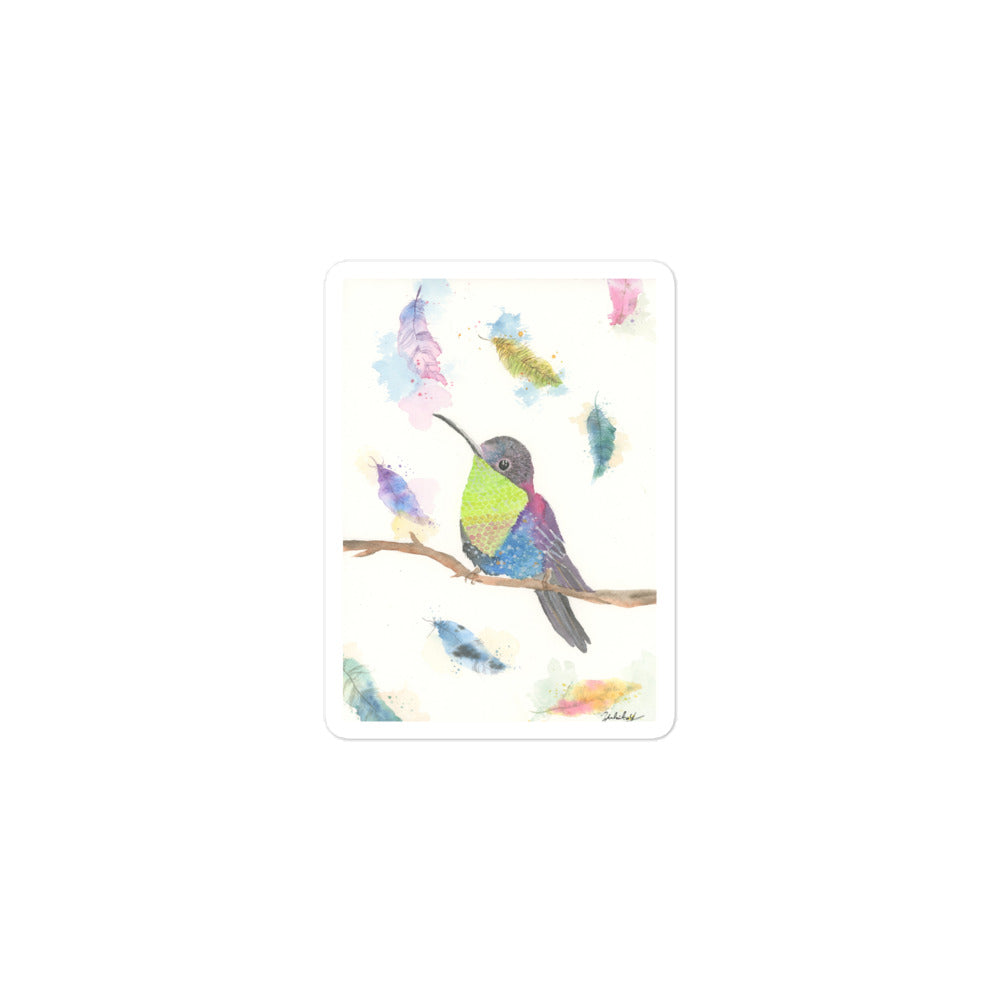 Hummingbird 羽　Sticker