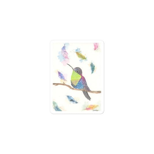 Hummingbird 羽　Sticker