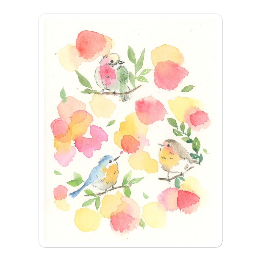 Little birds Sticker
